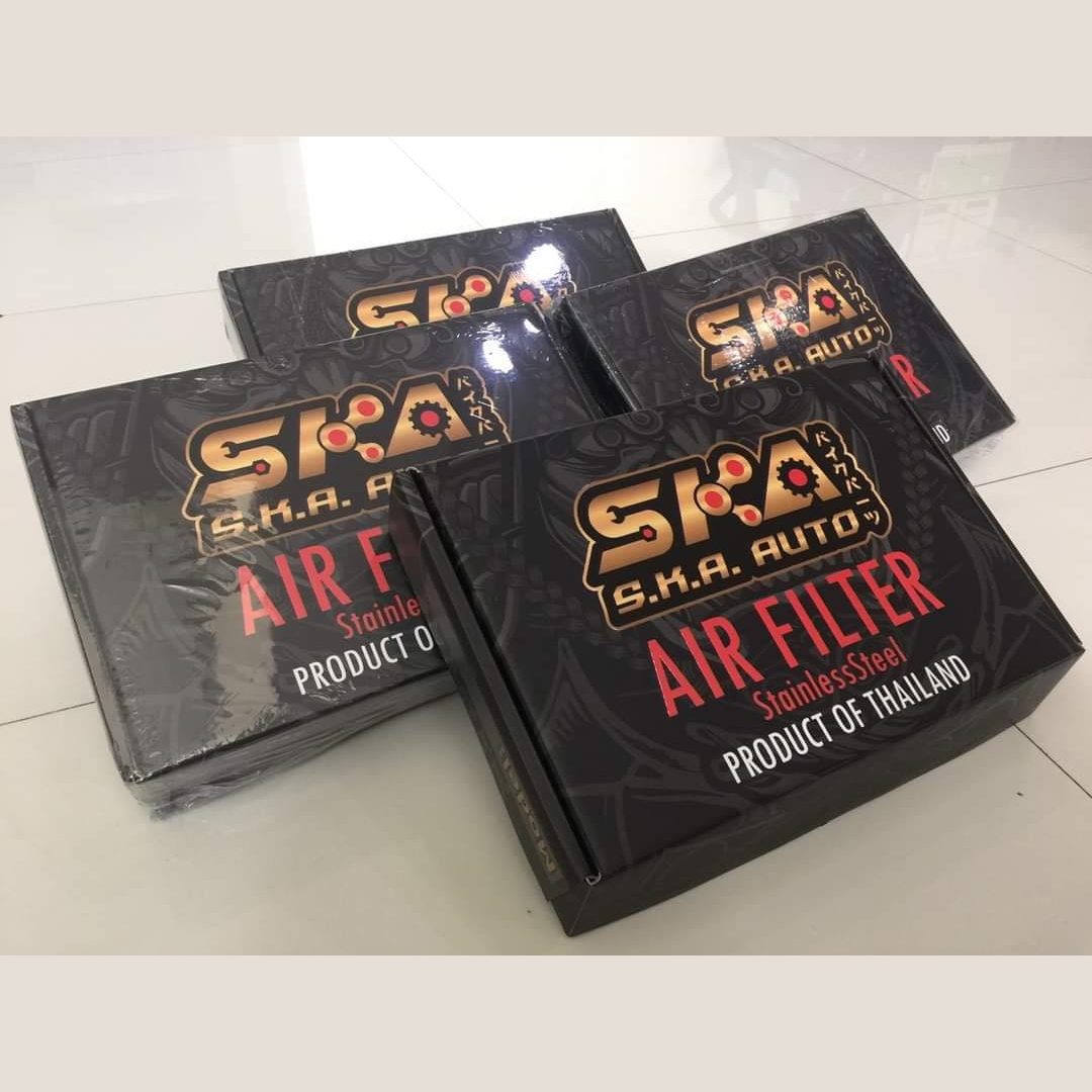 SKA Racing Washable Stainless Air filter For Suzuki GSXR / GSXS image