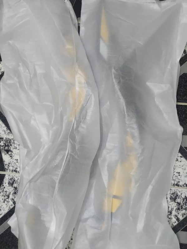 GsxR 150 Yellow/Black Back Panel With Sticker image