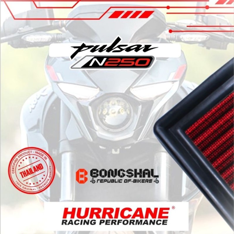 Hurricane Racing Washable Air Filter For Pulsar N160 / N250 image