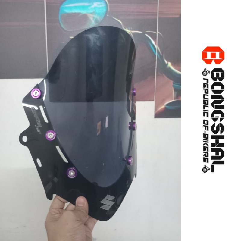 Suzuki Gixxer Sf V2 Twin Corsa Visor/Windshield image