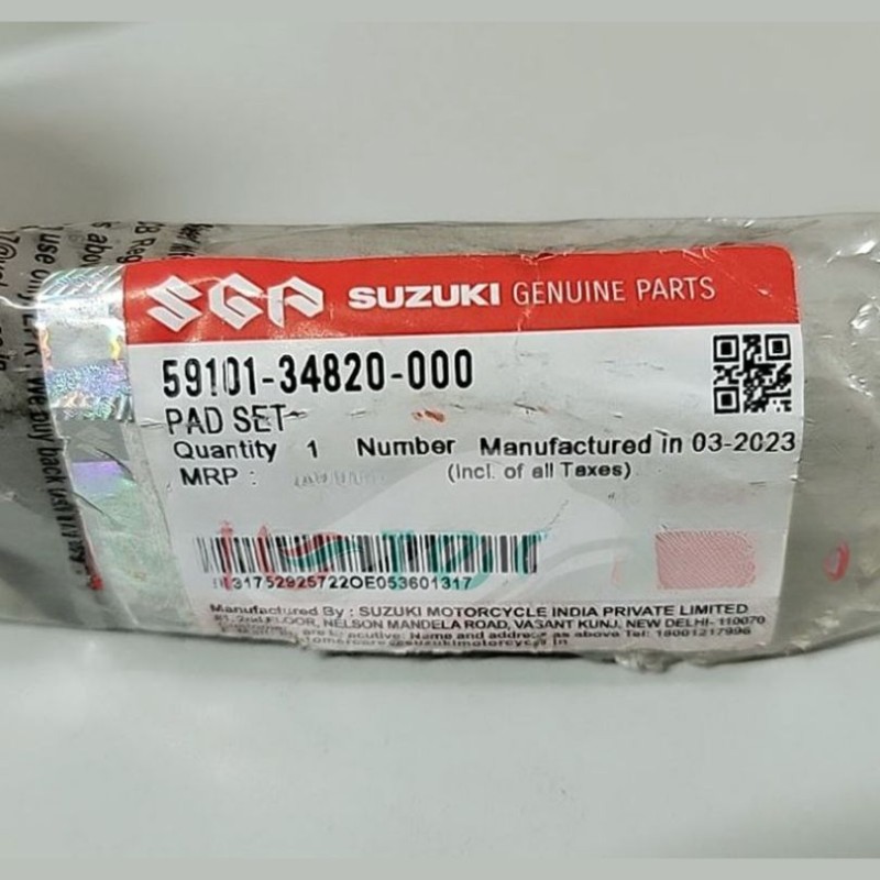 Front Brake Pad Gixxer Fi ABS / SF Fi ABS image