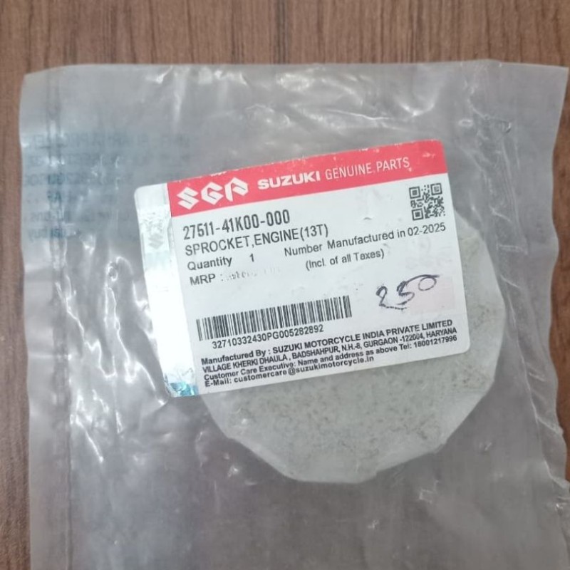 Chain Sprocket Full Set Gixxer 250 CC / Gixxer SF 250 CC image