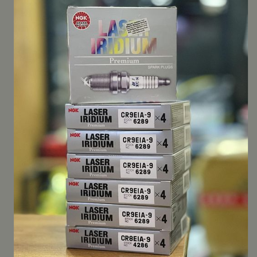NGK Laser Iridium Spark Plugs CR9EIA-9 (2-Pack) For Kawasaki KLE Versys 650 2015-2016