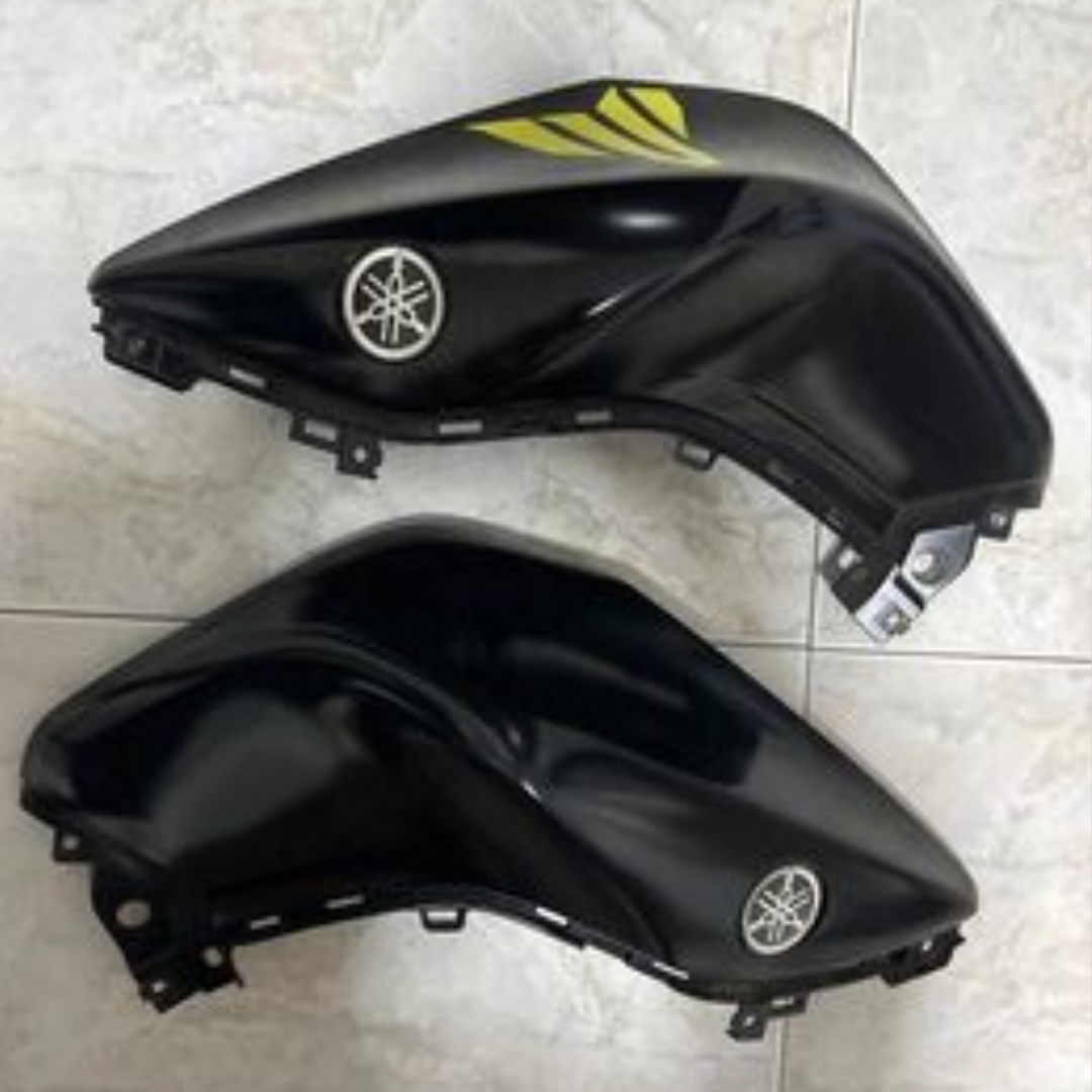 Tank Cover Glossy Black MT15 V1 Indian