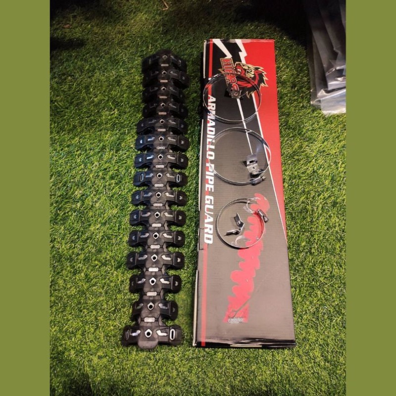 Pipe Guard Armadillo Black Royal Enfield