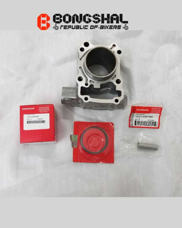 Cylinder Block Honda CB 150 Exmotion, PISTON, CINCIN PISTON, PIN PISTON, 13101-K56-N00, 13011-K56-N00, 13111-K56-N00