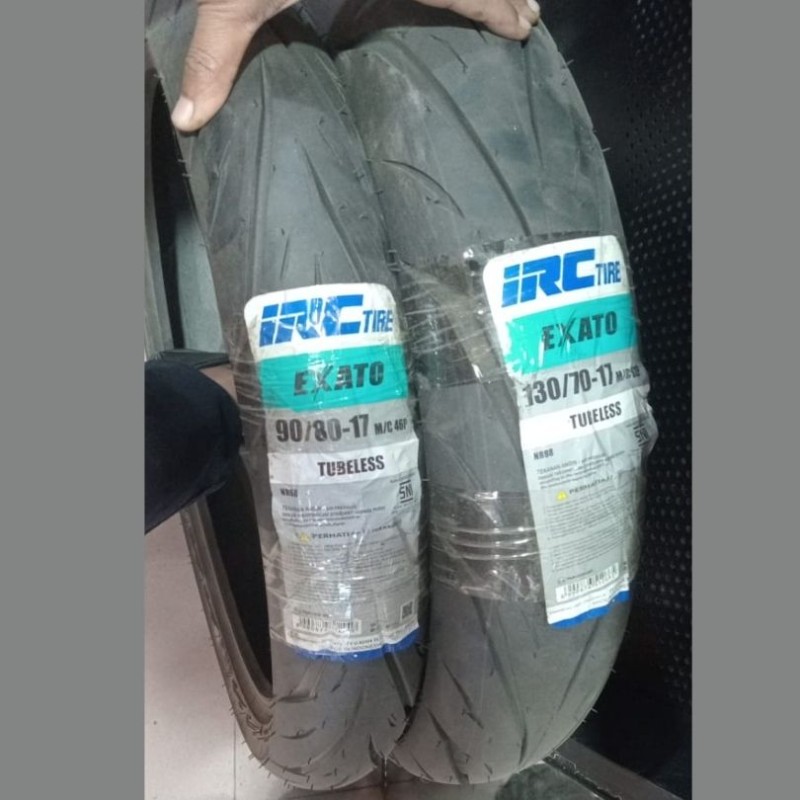 IRC Tyre GsxR Stock Tyre (Indonesia)-Front-90, n rear-130/17/