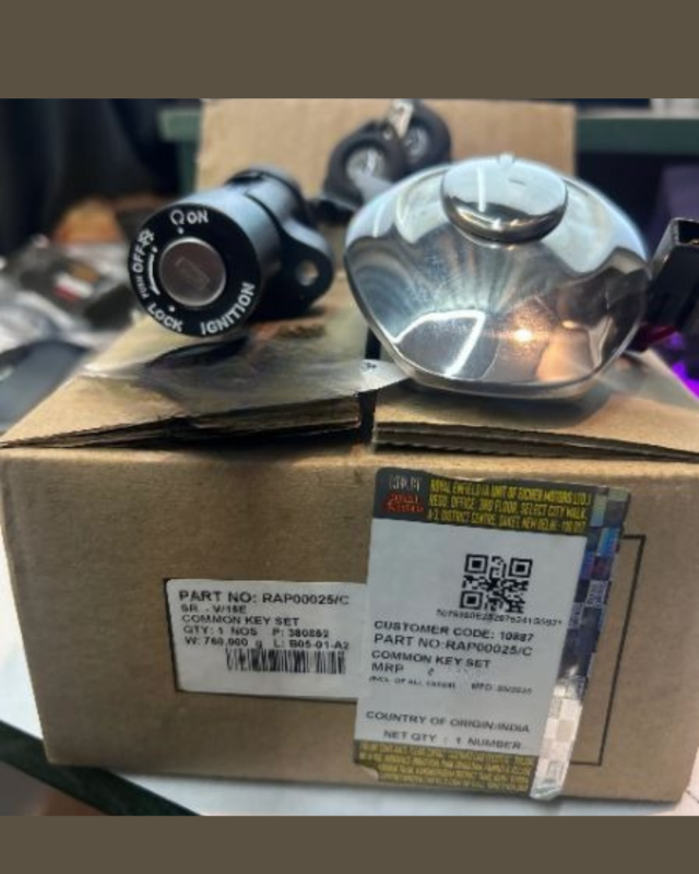 Full Lockset Royal Enfield Hunter 350 CC