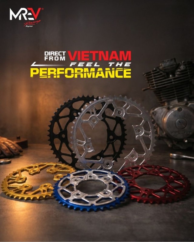 MREV Racing Sprocket For GSXR 150 / Yamaha R15 / Honda CBR