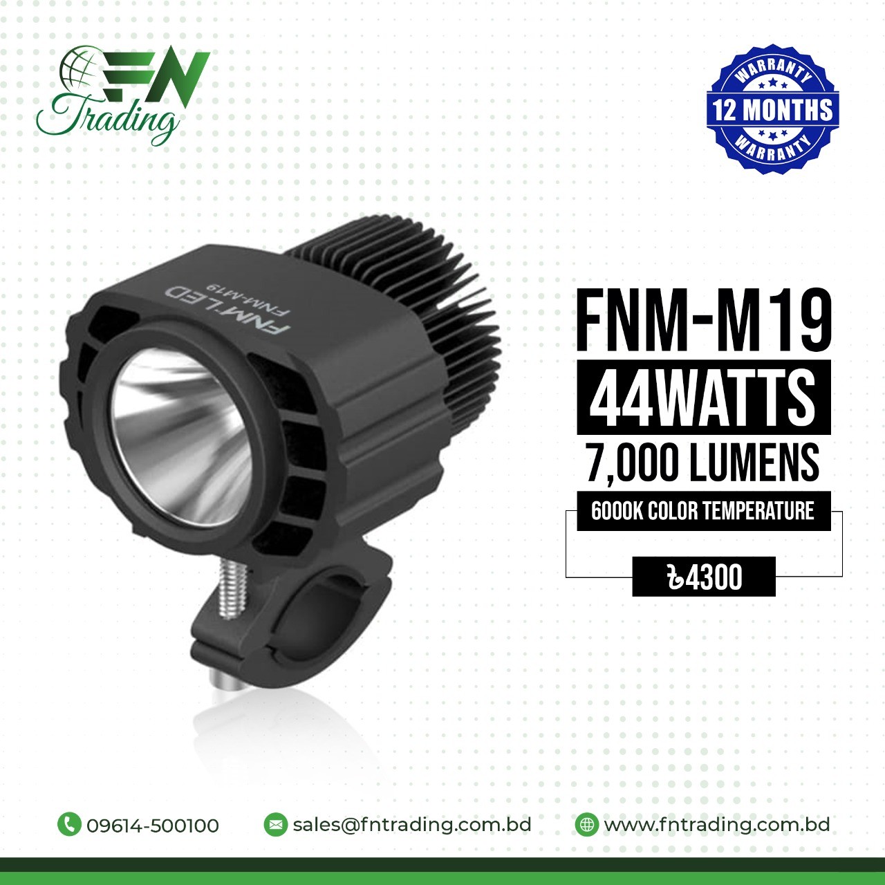 fnm c1 fog light price in bangladesh