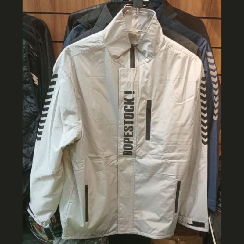 DOPESTOCK Winter Jacket Black, Blue, Silver