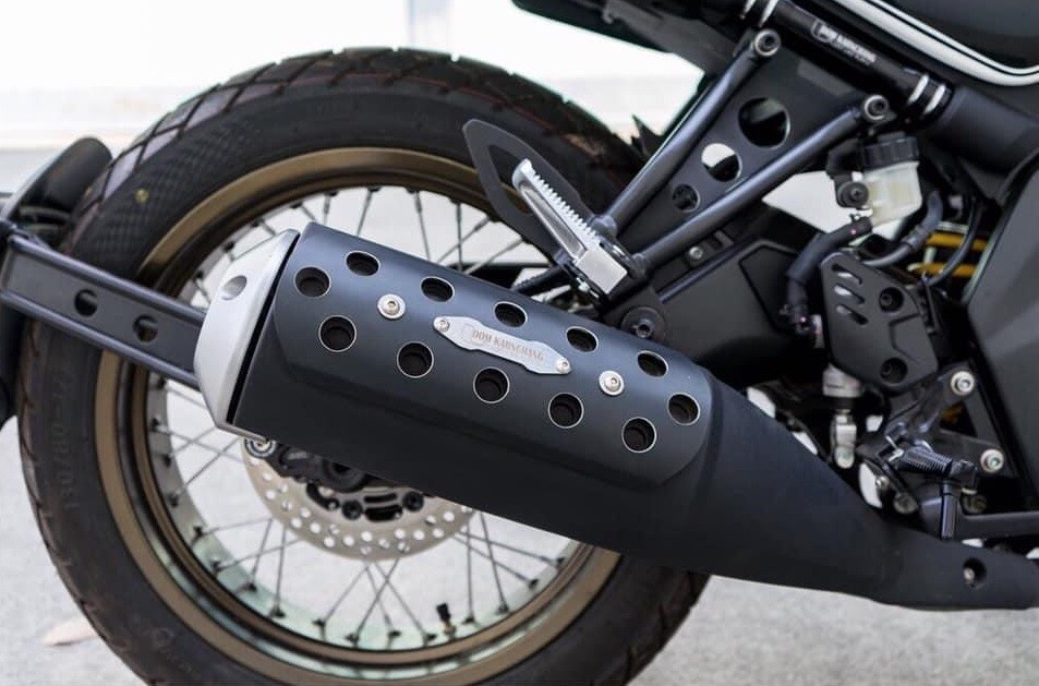 XSR Silencer Protector / Exhaust Cover