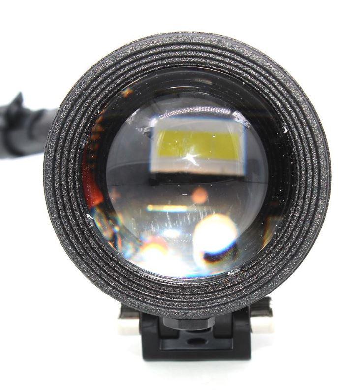 HJG KZ30 ADJUSTABLE LENS FOG LIGHT WITH WIRING HARNESS