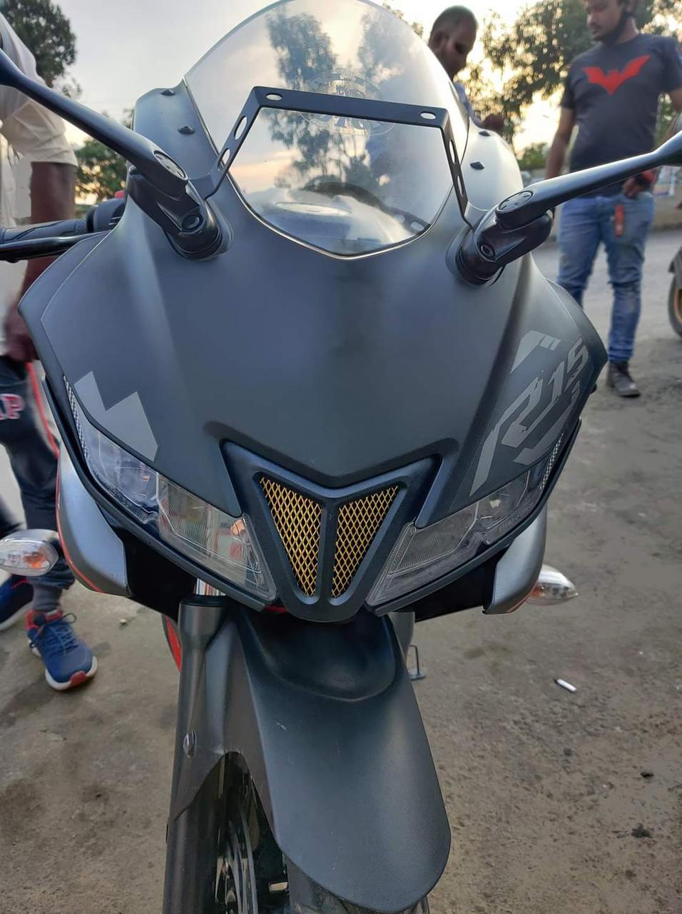 R15 V3 Front Nose Air Intake Net / Jali Cover Fairing Protect Mesh