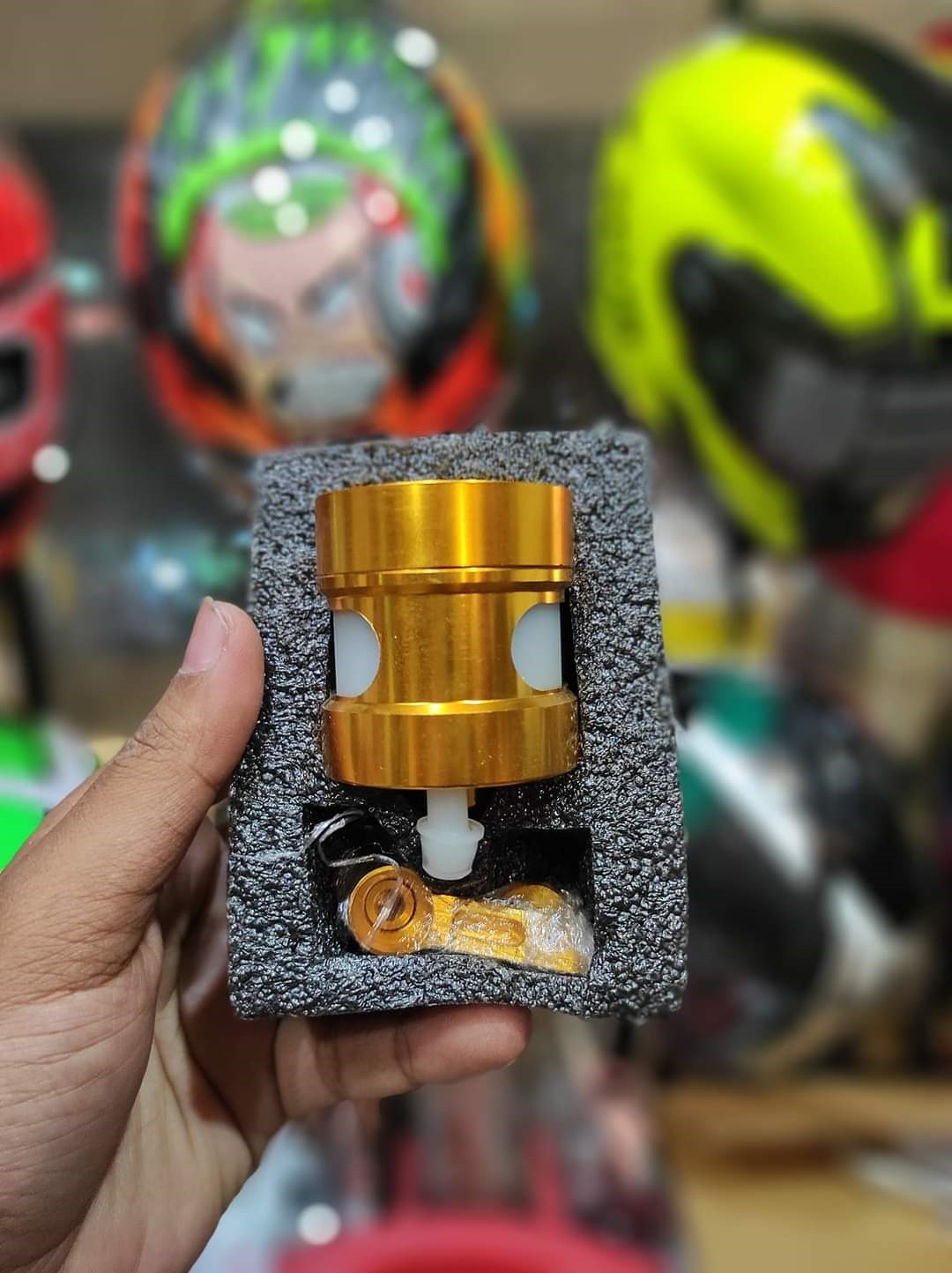 Fast bike Brake Oil Holder CNC from Indonesia
