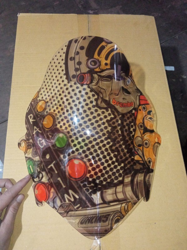 Suzuki New Gixxer Sf Teqi Windshield Visor