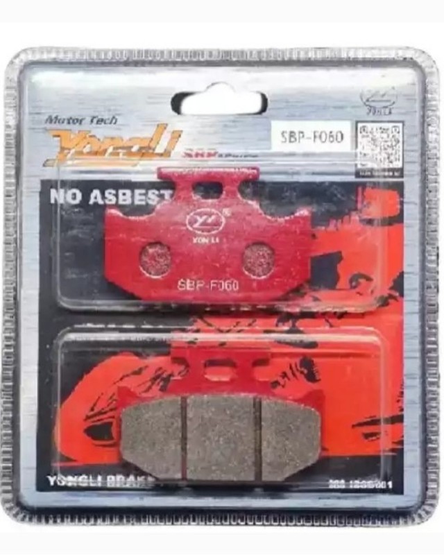 Yongli SBP-F060 Rear Brake Pad