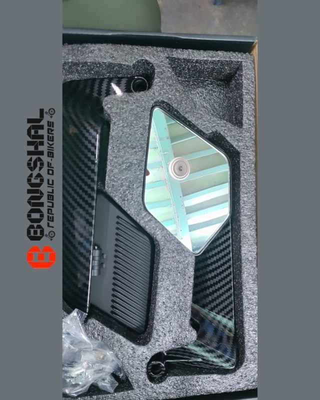 Carbon Stealth Mirror Ultra Premium Chigo Brand