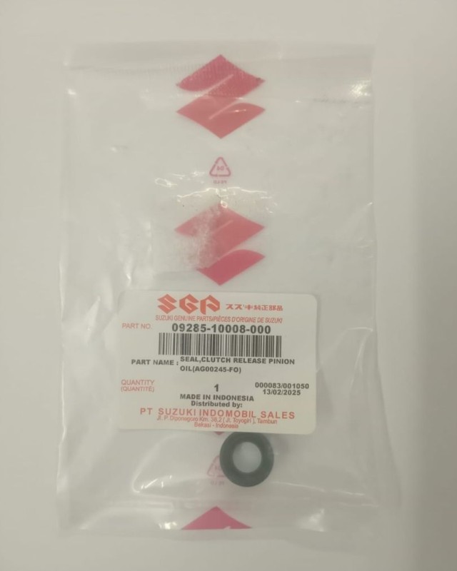 Clutch Oil Seal GSXS /GSXR 150 Indo, SEAL CLUTCH RELEASE PINION 09285-10008-000