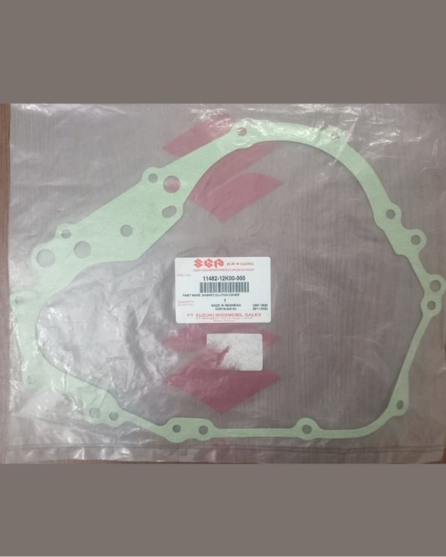 Clutch Side Gasket GSXS / GSXR 150 Indo, GASKET, CLUTCH COVER 11482-12K00-000