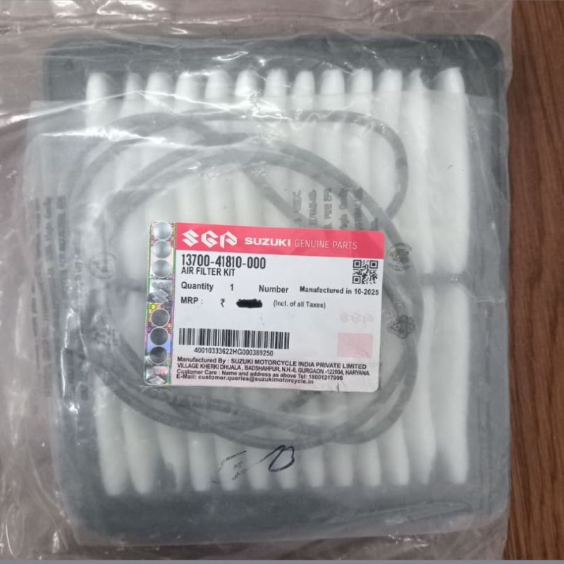 Air Filter Gixxer 250 / Gixxer SF 250 AIR FILTER KIT 13700-41810-000