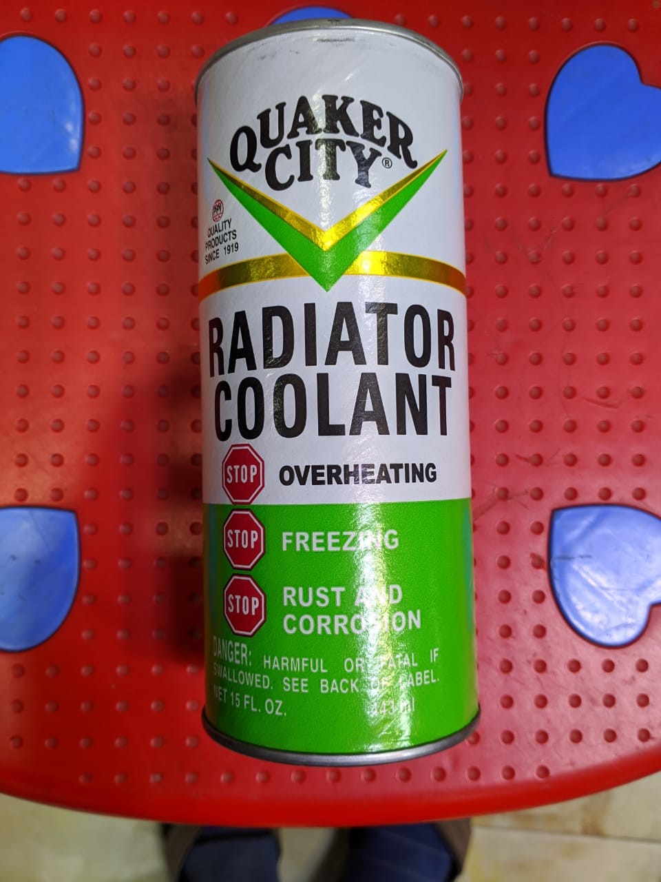 Quaker City Radiator Coolant (443 ml)