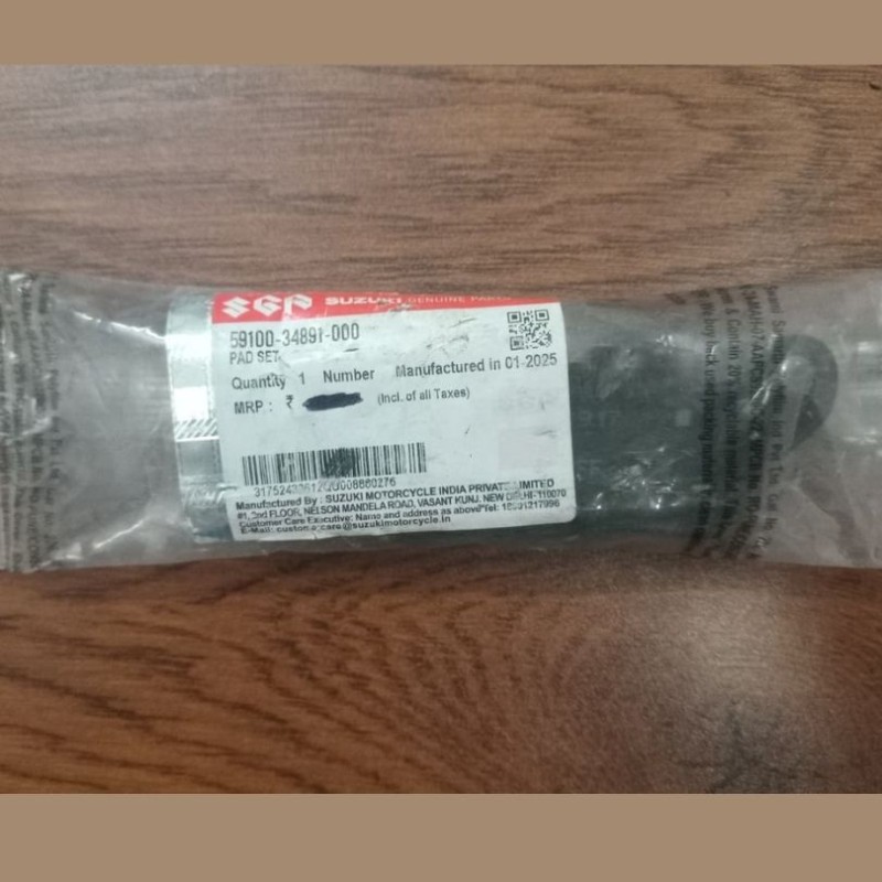 Front Brake Pad Gixxer SF 250 CC, PAD SET 59100-34891-000