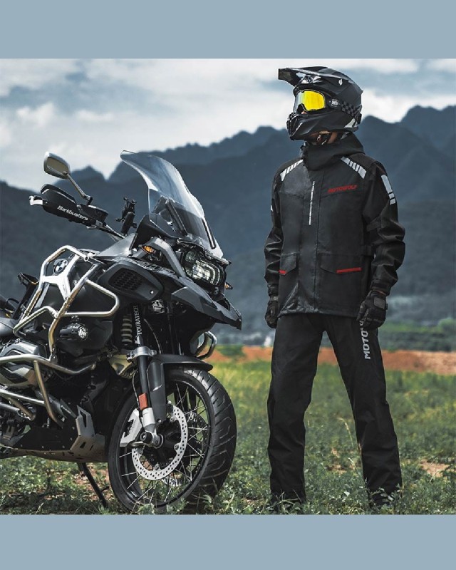 MOTOWOLF Waterproof Raincoat RC1