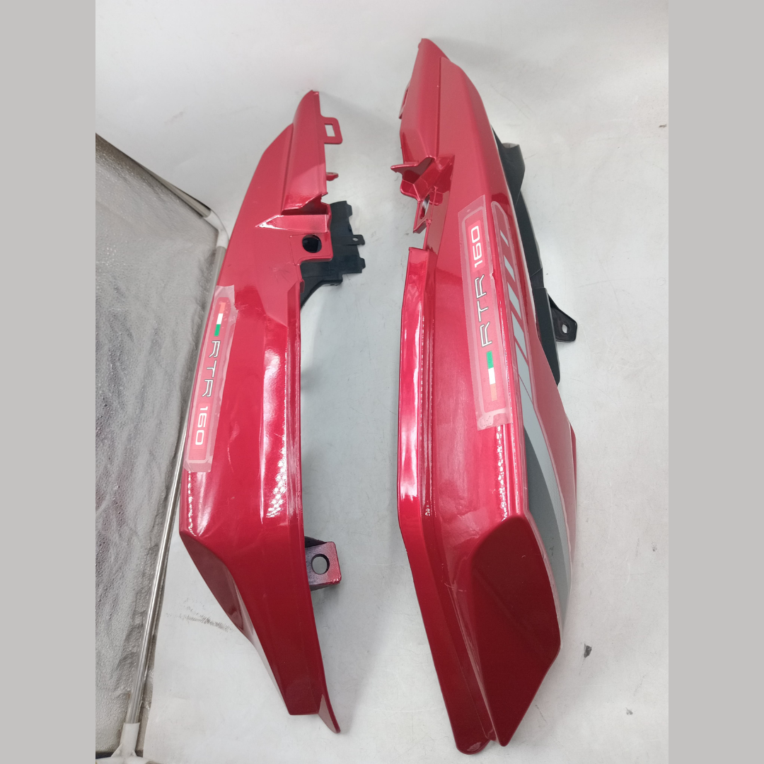 RTR 160 Back Panel 2 Part Glossy Red