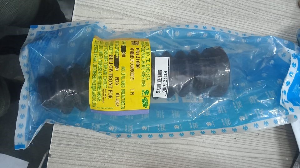 Suspension Fork Rubber Cover Bajaj Avenger Bellow Front for