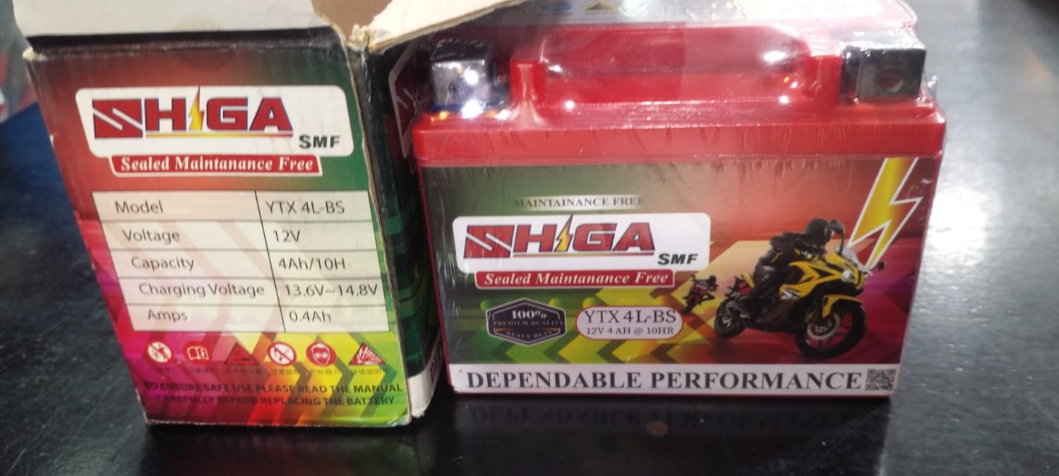 Siga Dry cell bettery Size  4L n 5L 6 months warranty