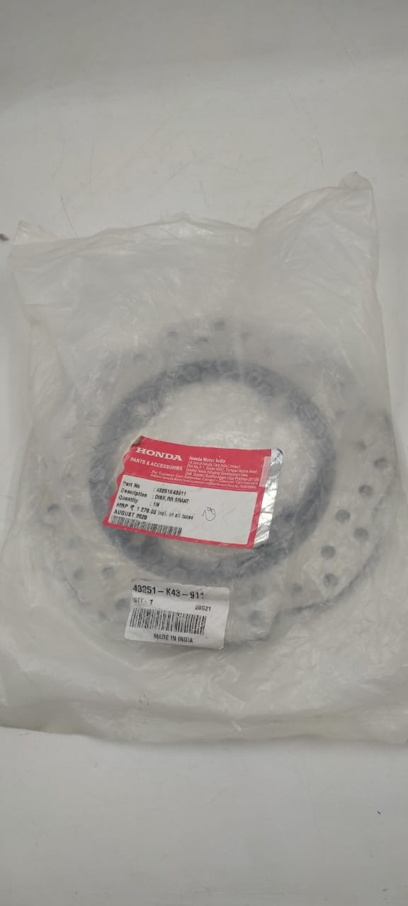 honda hornet 160r cbs disc pad price