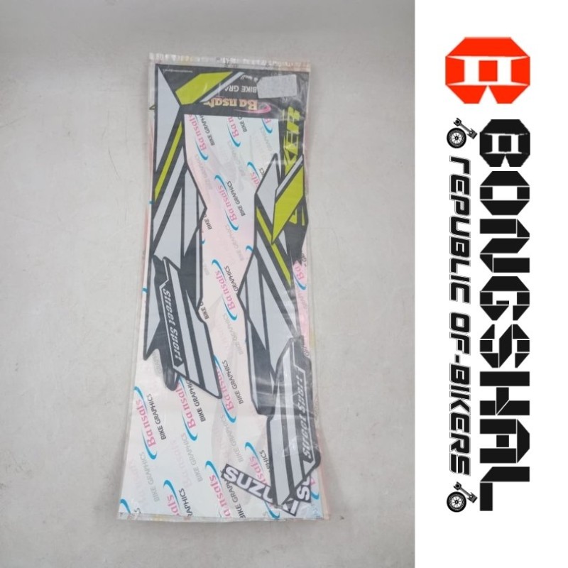 Gixxer Monotone Full Set Sticker