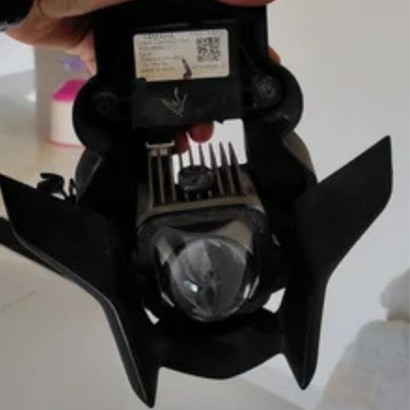 Projection Headlight Garder/Nose with Front Number Plate Clamp MT 15