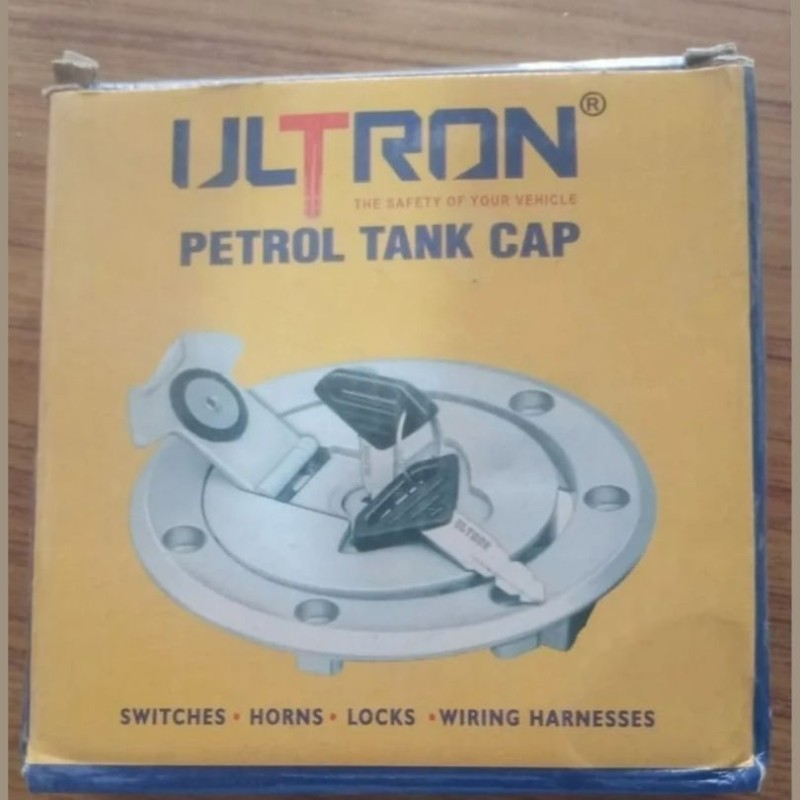 Fuel Tank Cap With Key Pulsar 135 (Ultron Brand) P.T.LOCK U-1117BA