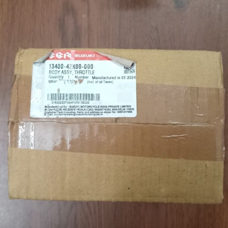 Throttle Body Gixxer SF Fi ABS, BODY ASSY, THROTTLE 13400-42K00-000