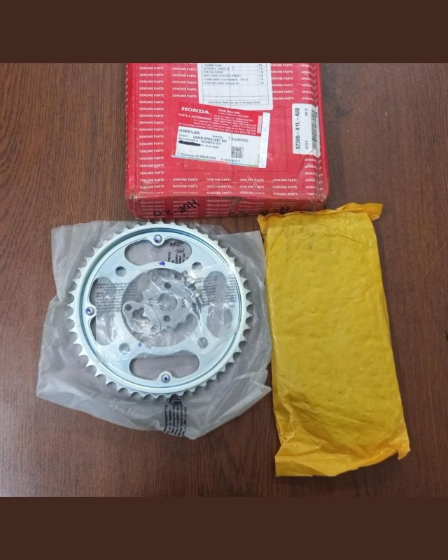 Chain Sprocket Set Honda NX 200, CHAIN SPROCKET KIT, 02380K1LA00