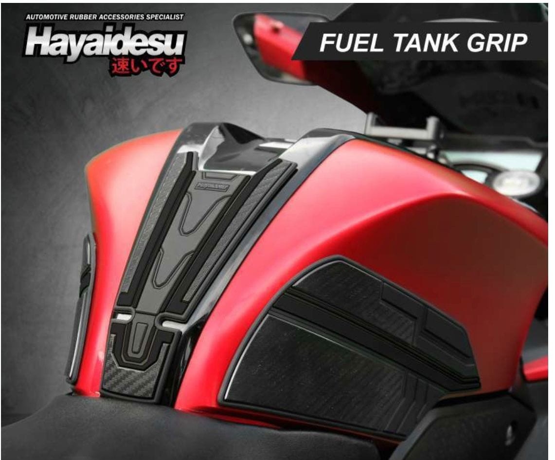Hayaidesu Fuel tank grip for R15 v3 Tank pad