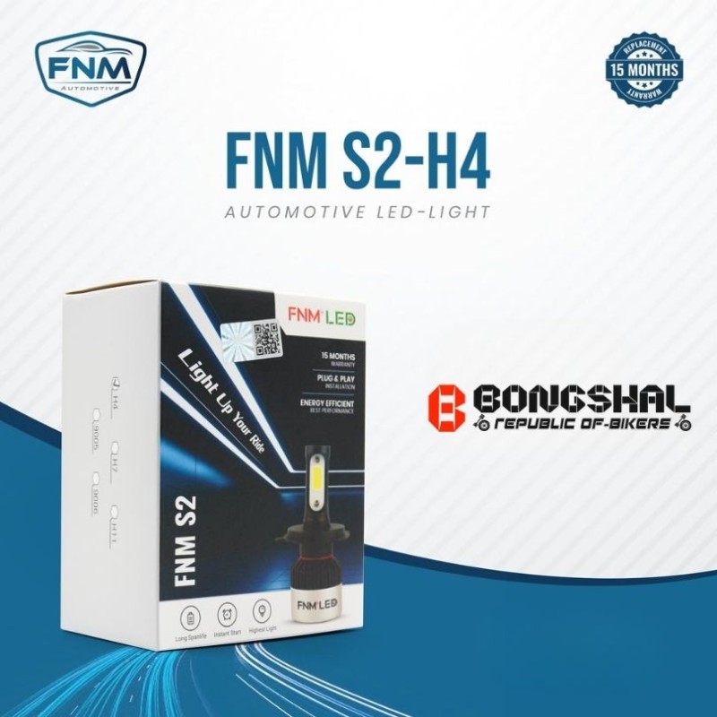 FNM-S2-H4 LED Headlight (15 Months Warranty)