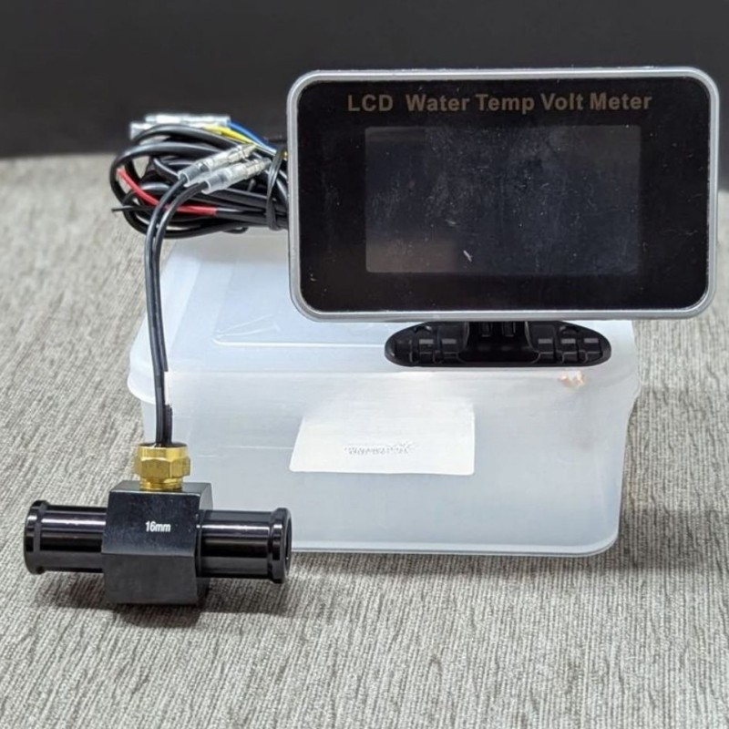 LCD Water Temp & Volt Meter