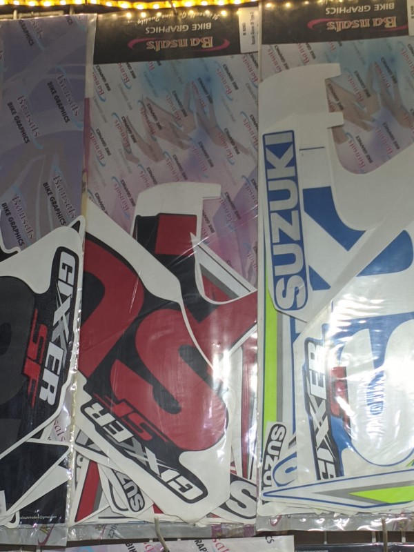 Suzuki Gixxer SF V2 Full Sticker Set