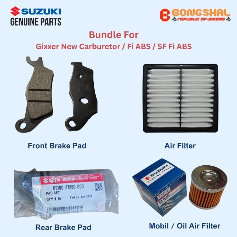 Bundle For Gixxer New Carburetor / Fi ABS / SF Fi ABS