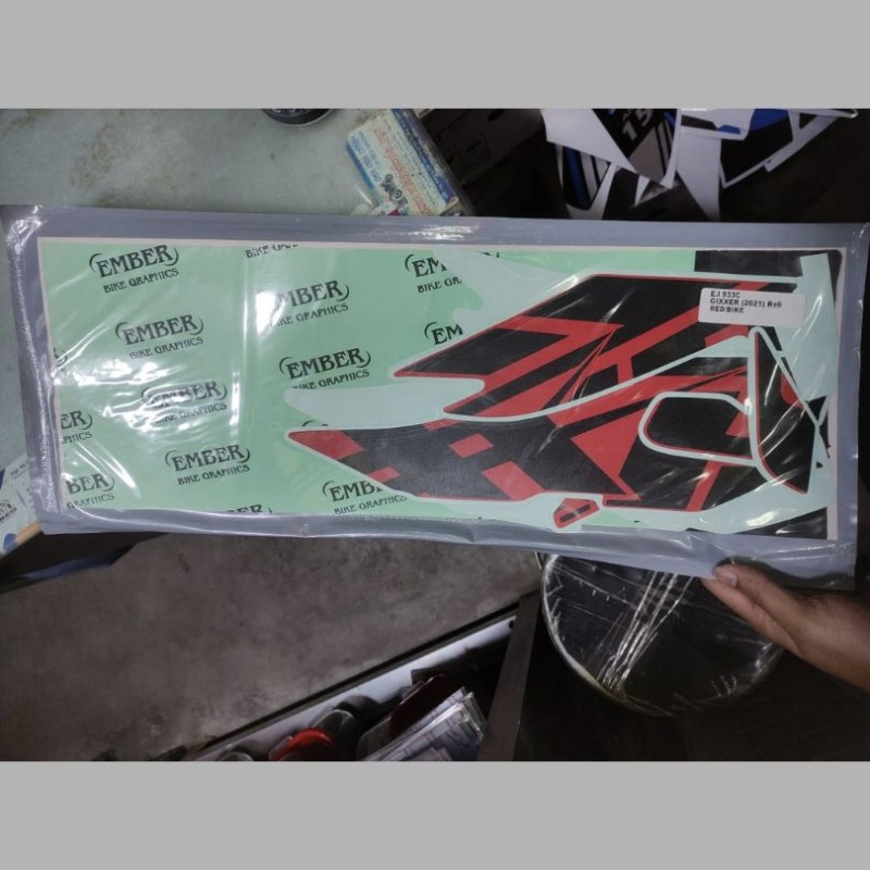 Full Body Set Sticker for Suzuki Gixxer 2021, E.I 933C