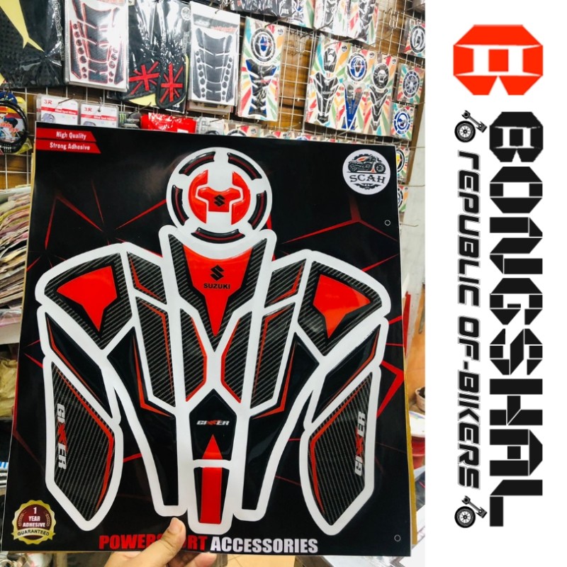 Tank Pad Suzuki Gixxer Model - 4