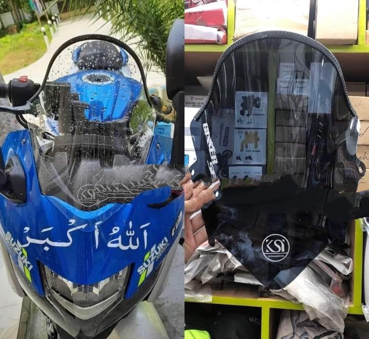 Gixxer sf best sale visor price