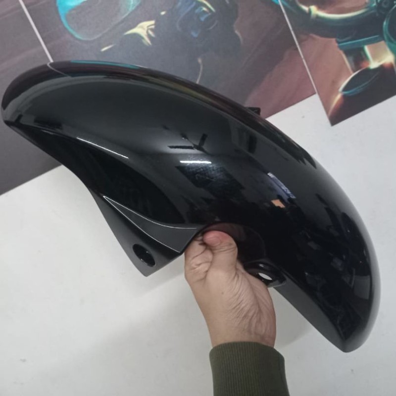 Front Mudguard  GSXR 150 Indo, NAME,FENDER,FRONT BLACK 53111-23K00-YVU