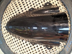 R15 V3 Triple Bubble Visor Windshield