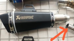 Akraphovic Exhaust Hauler Replica