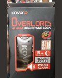 KOVIX Overload Alarm Disc Brake Lock with Alarm System (15mm)
