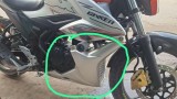 Gixxer Engine Guard With Jali